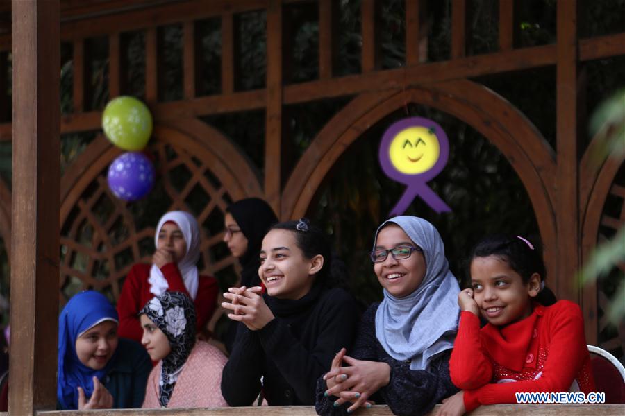EGYPT-CAIRO-WORLD CANCER DAY-FESTIVITY