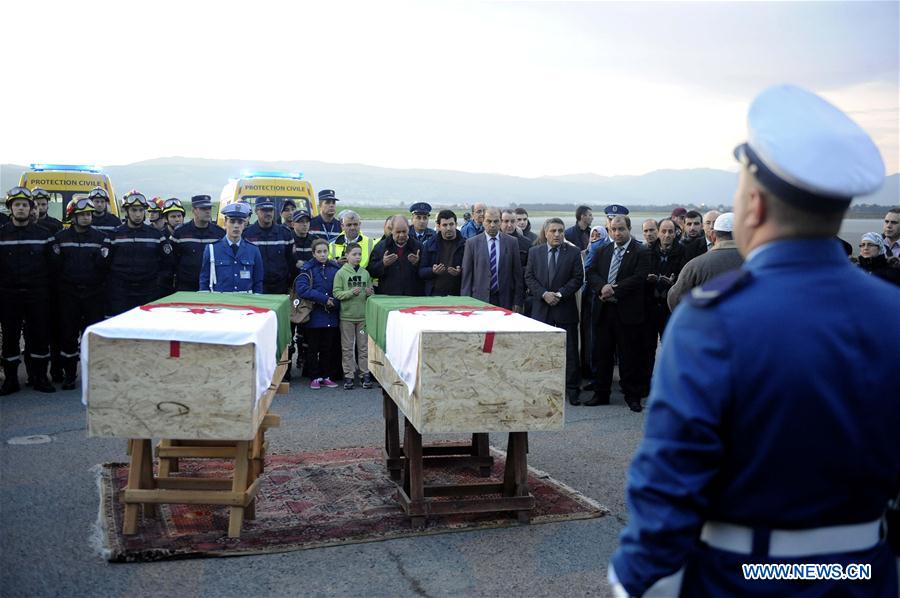 ALGERIA-ALGIERS-VICTIMS OF TERRORIST ATTACK-RETURN HOME