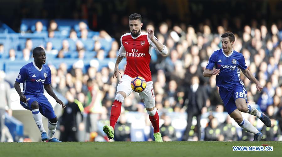 (SP)BRITAIN-LONDON-FOOTBALL-CHELSEA VS ARSENAL 