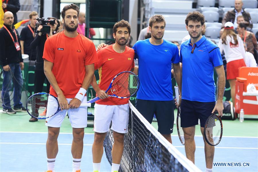 (SP)CROATIA-OSIJEK-TENNIS-DAVIS CUP-WORLD GROUP-FIRST ROUND-CROATIA VS SPAIN
