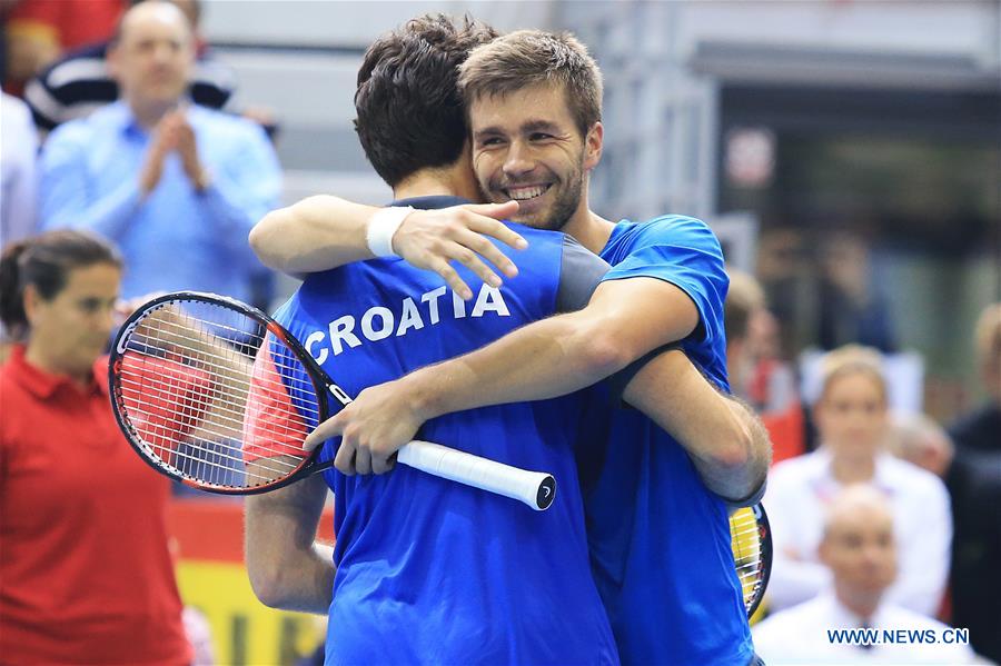 (SP)CROATIA-OSIJEK-TENNIS-DAVIS CUP-WORLD GROUP-FIRST ROUND-CROATIA VS SPAIN 