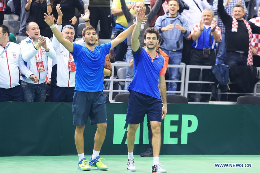 (SP)CROATIA-OSIJEK-TENNIS-DAVIS CUP-WORLD GROUP-FIRST ROUND-CROATIA VS SPAIN 