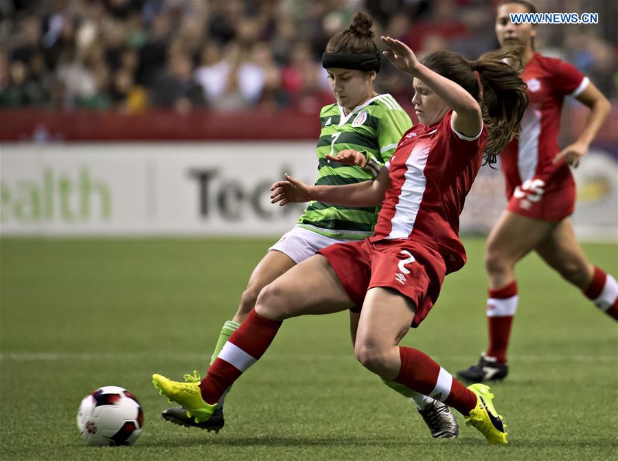 (SP)CANADA-VANCOUVER-SOCCER-WOMEN-CANADA VS MEXICO