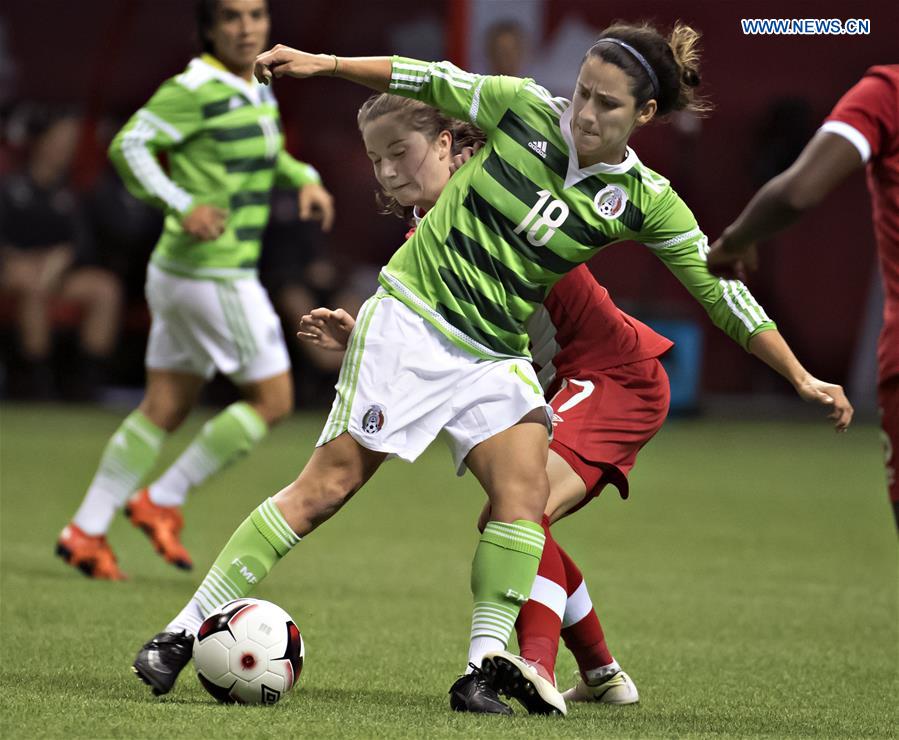 (SP)CANADA-VANCOUVER-SOCCER-WOMEN-CANADA VS MEXICO
