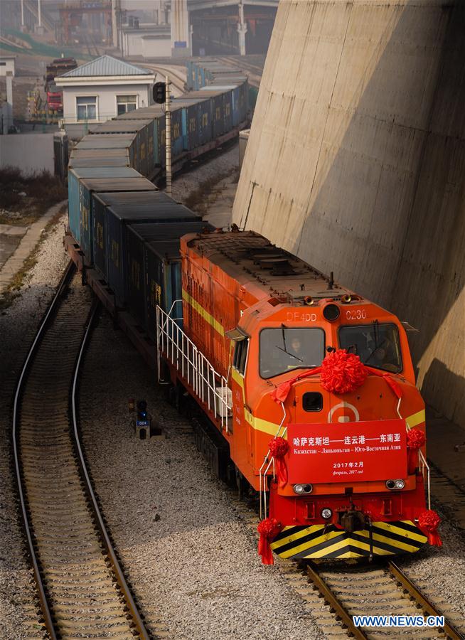 CHINA-LIANYUNGANG-KAZAKHSTAN-WHEAT-TRANSPORTATION (CN)