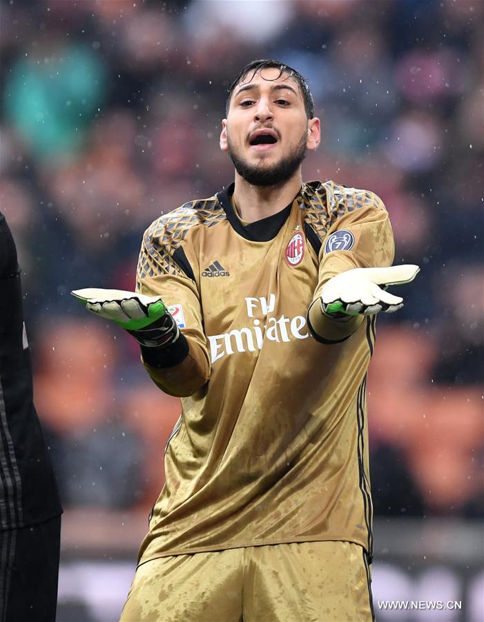 (SP)ITALY-MILAN-SOCCER-SERIE A-AC MILAN VS SAMPDORIA  