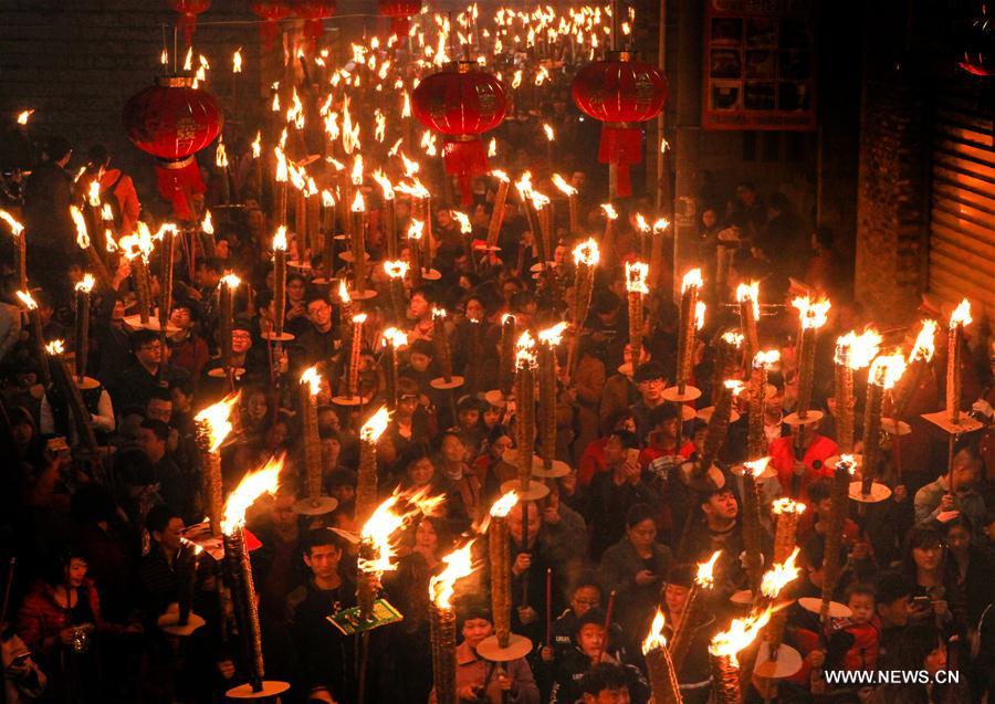 CHINA-FUJIAN-JINJIANG-TORCH FESTIVAL (CN)