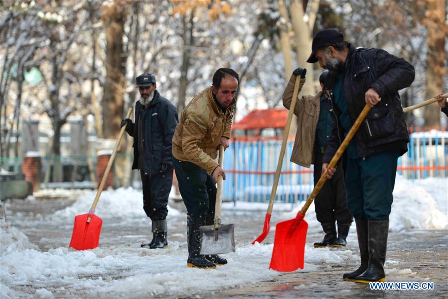 AFGHANISTAN-KABUL-FREEZING WEATHER