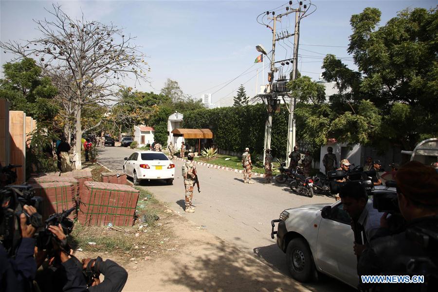PAKISTAN-KARACHI-AFGHAN CONSULATE-DIPLOMAT-SHOT DEAD