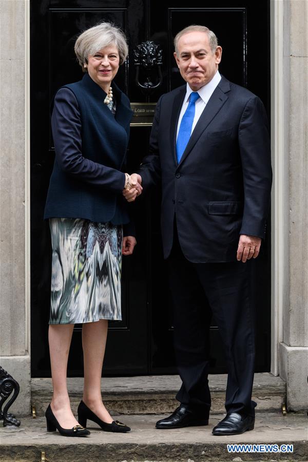 BRITAIN-LONDON-ISRAEL-PM-VISIT