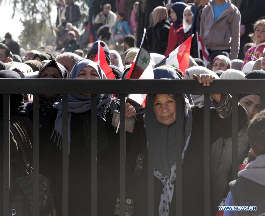 SYRIA-DAMASCUS-DISPLACED PEOPLE-RETURN
