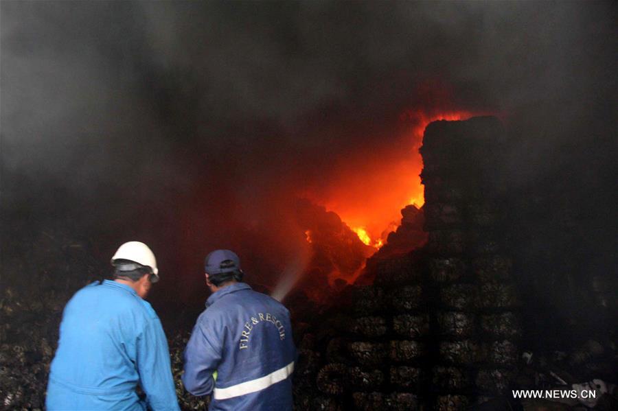 PAKISTAN-KARACHI-FIRE