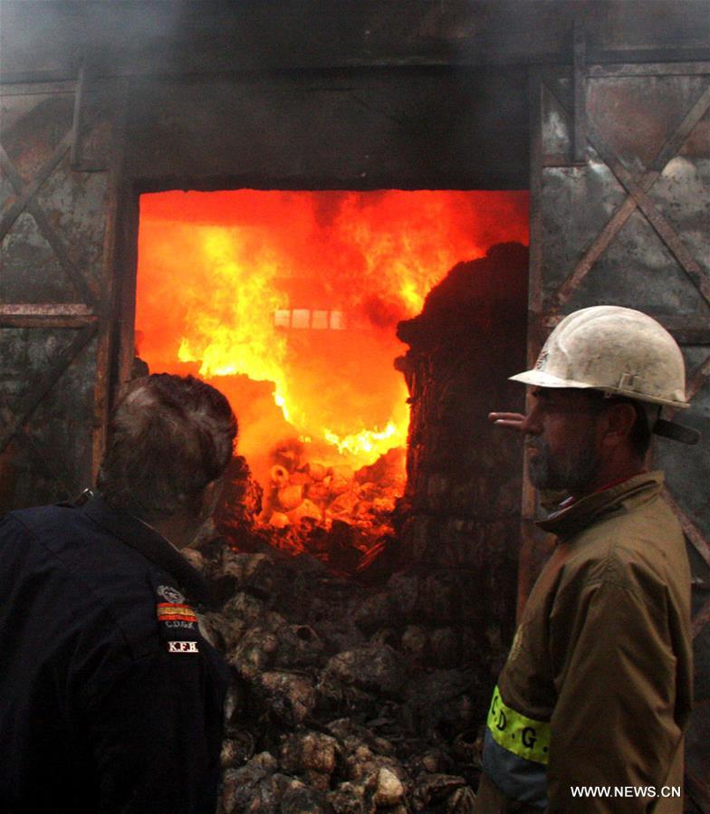 PAKISTAN-KARACHI-FIRE