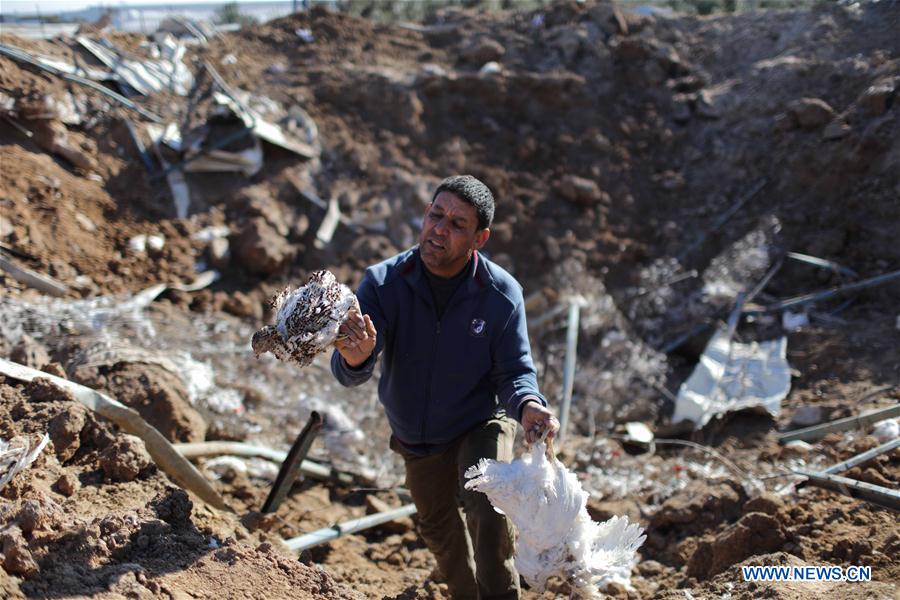 MIDEAST-GAZA-AIRSTRIKES