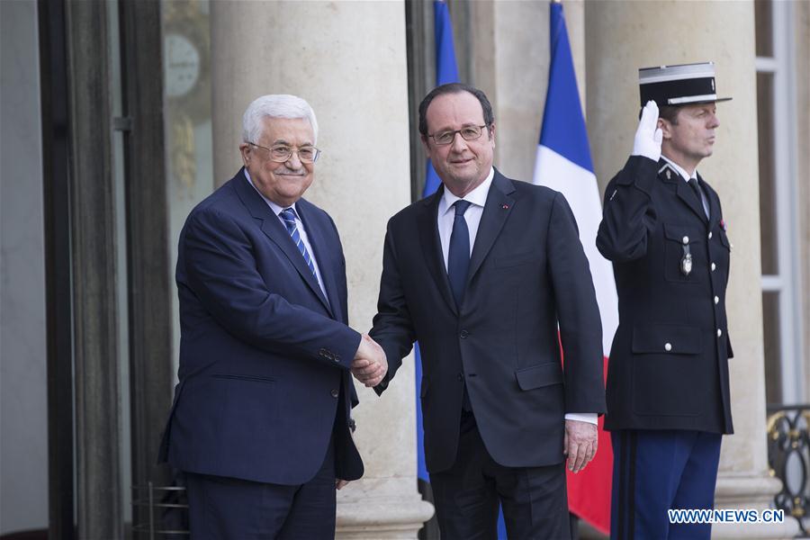 FRANCE-PARIS-MAHMOUD ABBAS-VISIT