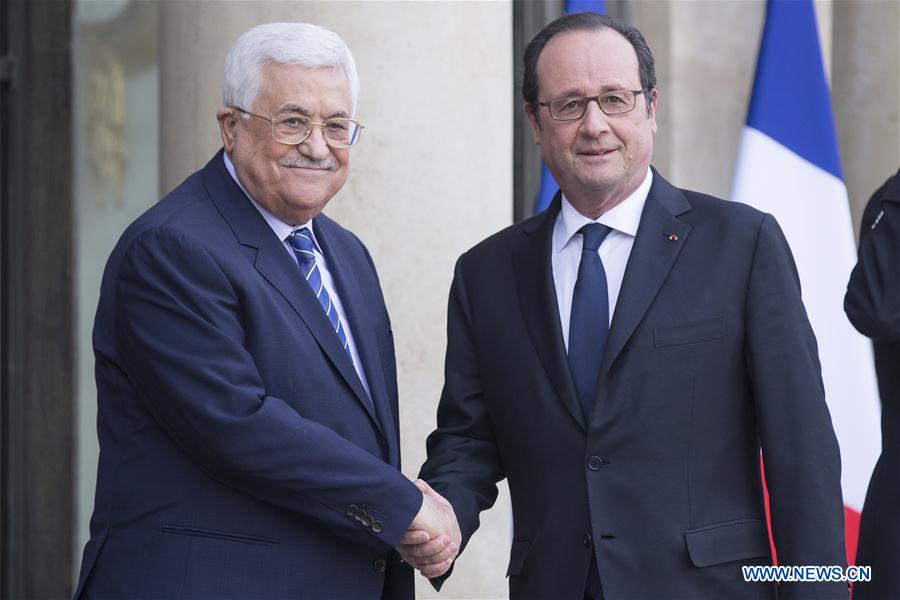 FRANCE-PARIS-MAHMOUD ABBAS-VISIT