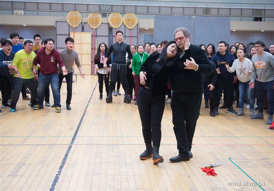 The opera Turandot will be staged at the NCPA from Feb. 15 to 19. The opera Turandot will be staged at the NCPA from Feb. 15 to 19.