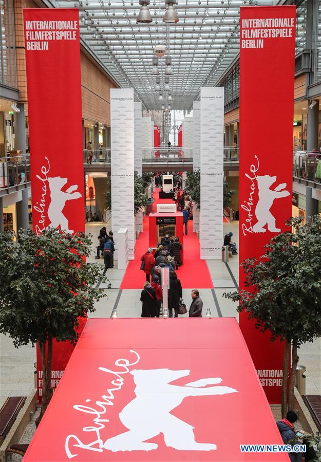 GERMANY-BERLIN-67TH BERLINALE-PREPARATION