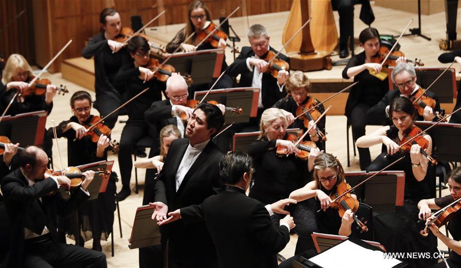 BRITAIN-LONDON-PHILHARMONIA ORCHESTRA-GALA CONCERT-CHINESE NEW YEAR