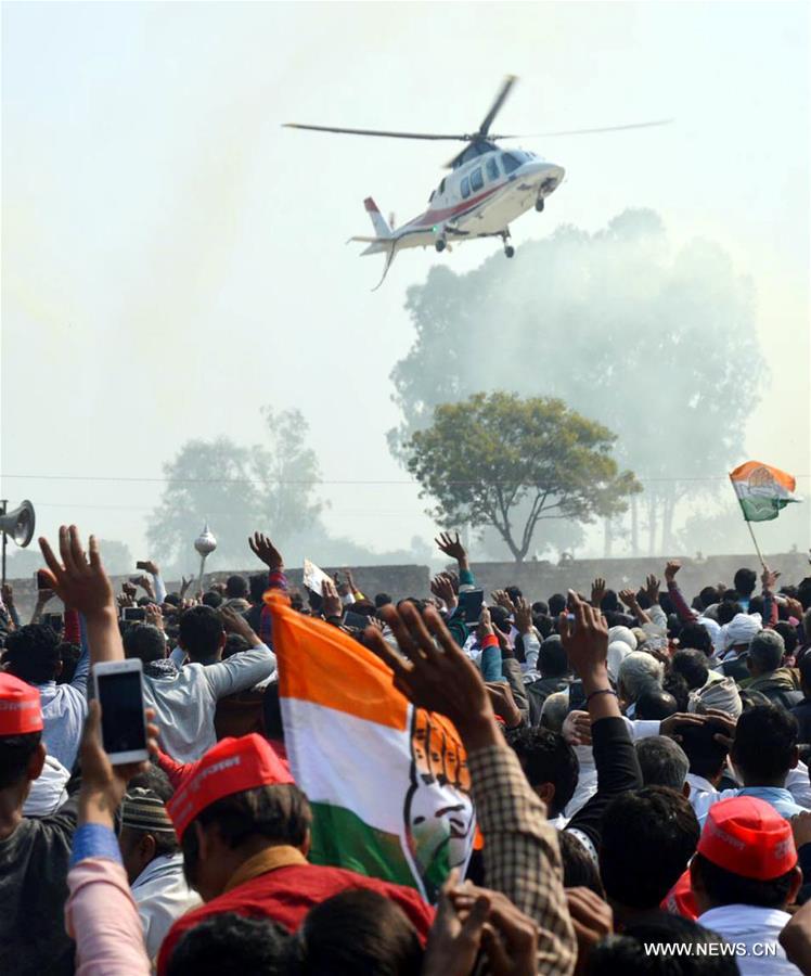 INDIA-MATHURA-ELECTION-RALLY