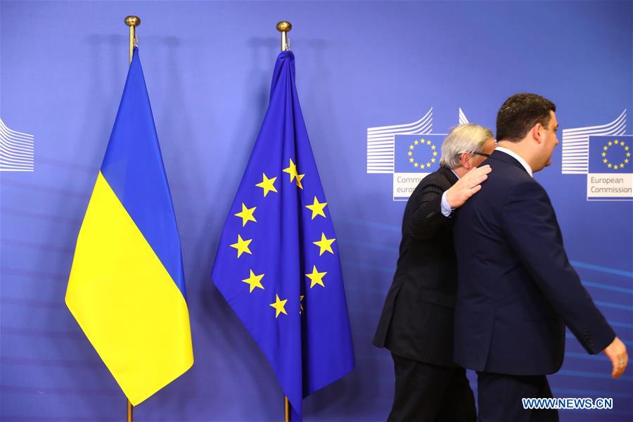 BELGIUM-BRUSSELS-EU-UKRAINE-MEETING