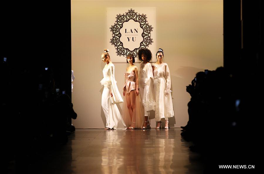 U.S.-NEW YORK-FASHION WEEK-LANYU