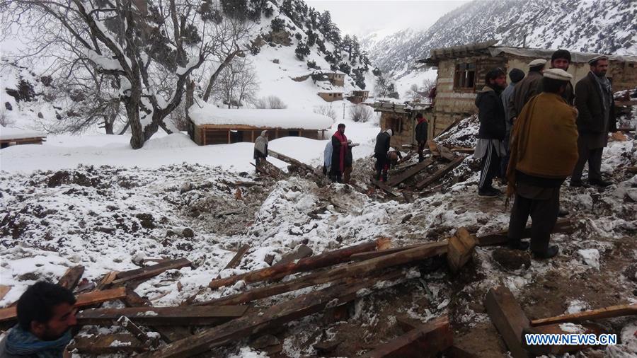 AFGHANISTAN-NURISTAN-AVALANCHE