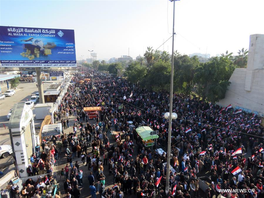 IRAQ-BAGHDAD-PROTEST