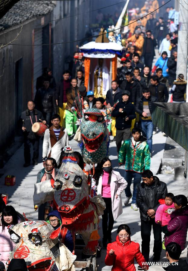 CHINA-ANHUI-PERFORMANCE-HUMAN PYRAMID (CN)