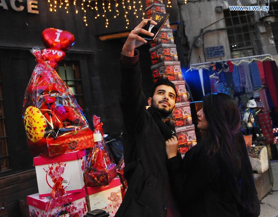 SYRIA-DAMASCUS-VALENTINE'S DAY-PREPARATION