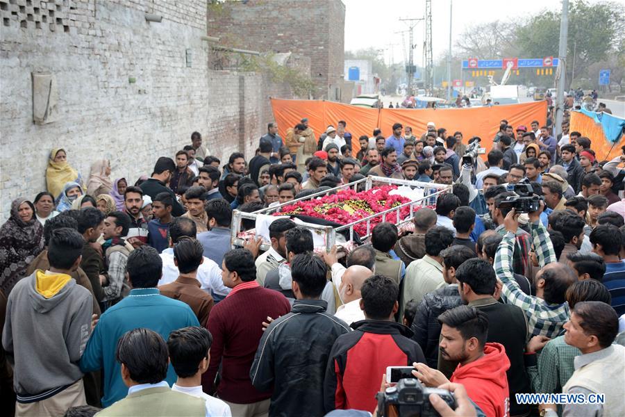 PAKISTAN-LAHORE-BLAST-FUNERAL