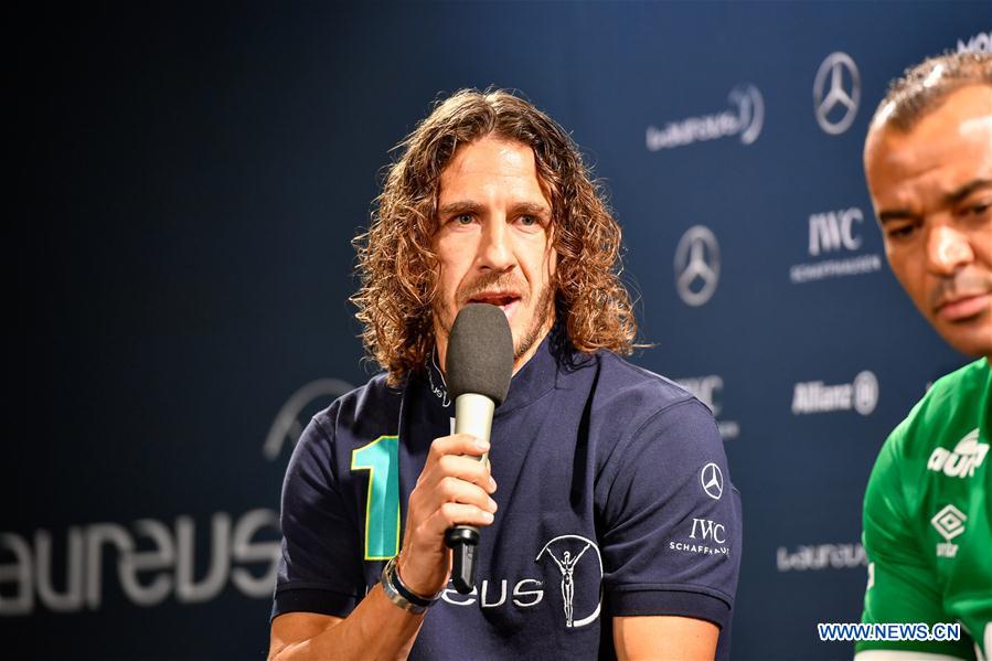 (SP)MONACO-LARVOTTO-LAUREUS WORLD SPORTS AWARDS 2017-PRESS CONFERENCE