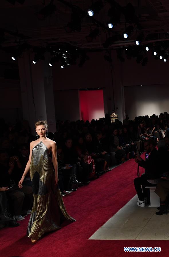 U.S.-NEW YORK-FASHION WEEK-NAEEM KHAN