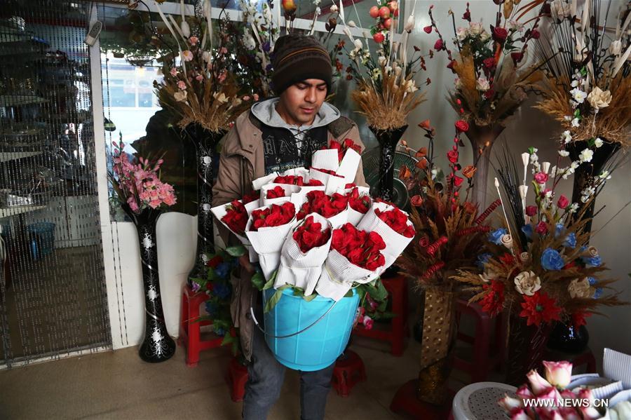 AFGHANIST-KABUL-VALENTINE'S DAY-PREPARATION