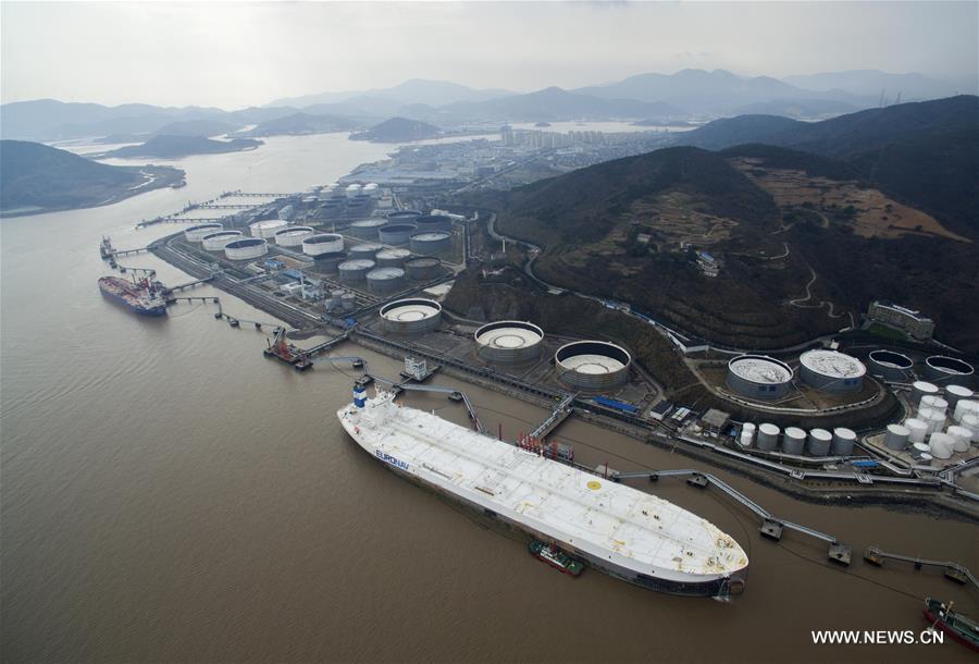 The ship TI Europe left the port after offloading work on Thursday.