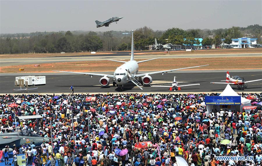 INDIA-BANGALORE-AERO INDIA 2017-FINAL DAY