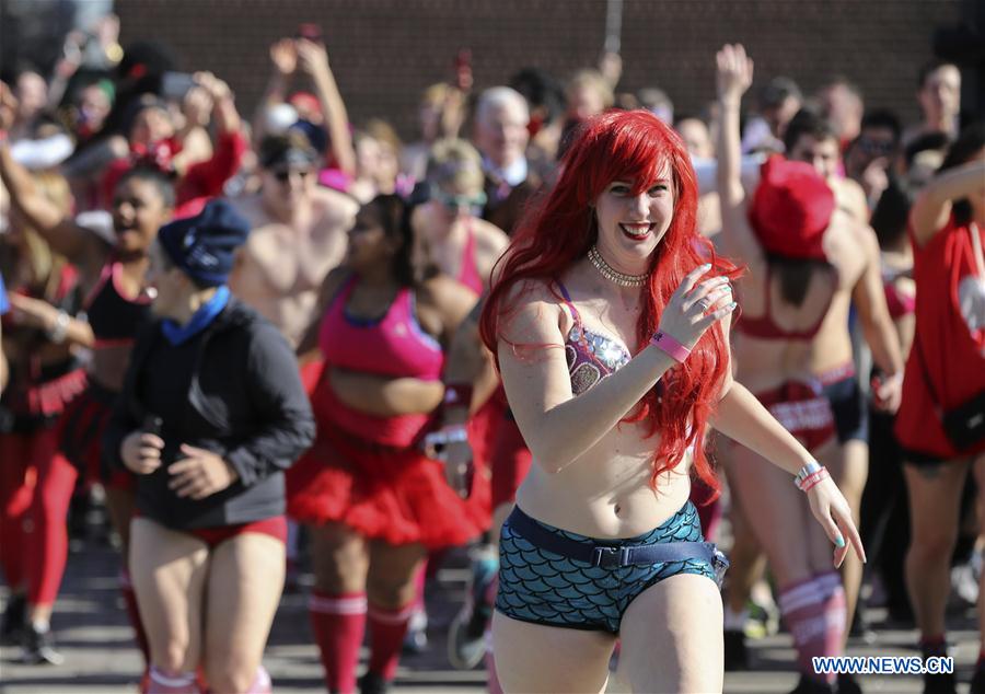U.S.-NEW YORK-CUPID'S UNDIE RUN