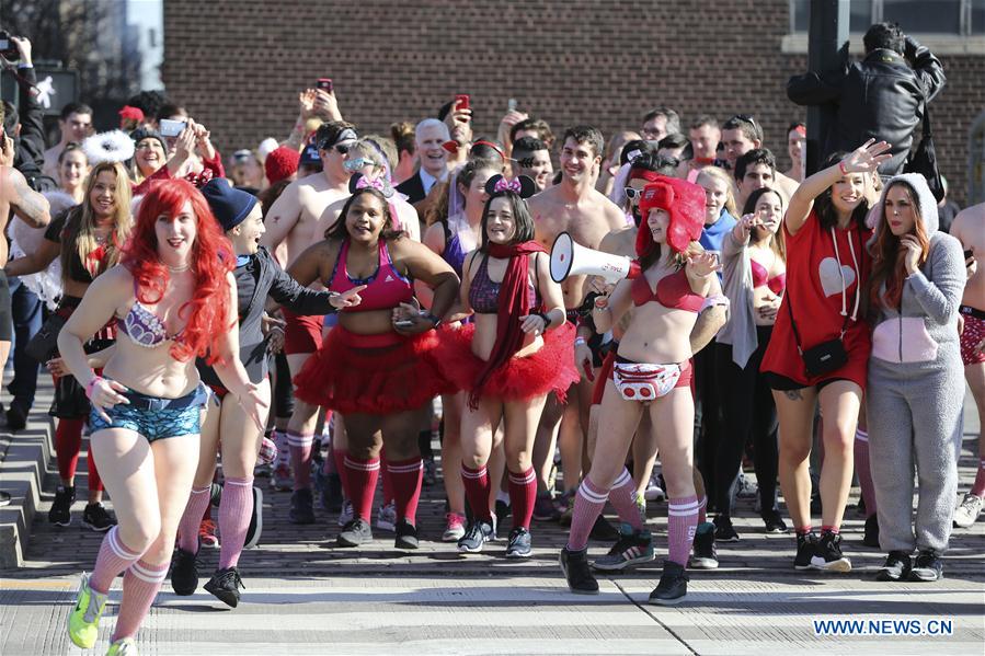 U.S.-NEW YORK-CUPID'S UNDIE RUN