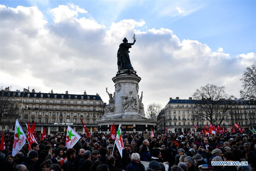 FRANCE-PARIS-DEMONSTRATION-POLICE-VIOLENCE