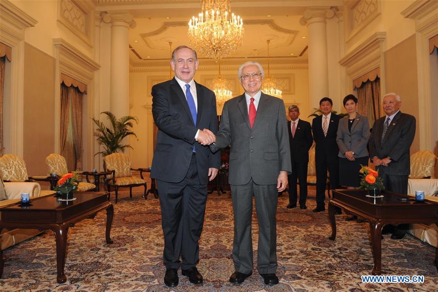 SINGAPORE-ISRAEL-NETANYAHU-VISIT