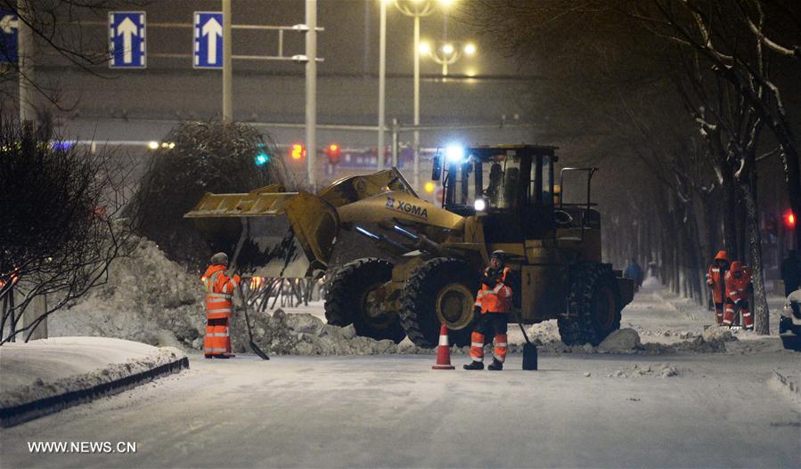 CHINA-HARBIN-CLEAR SNOW (CN)