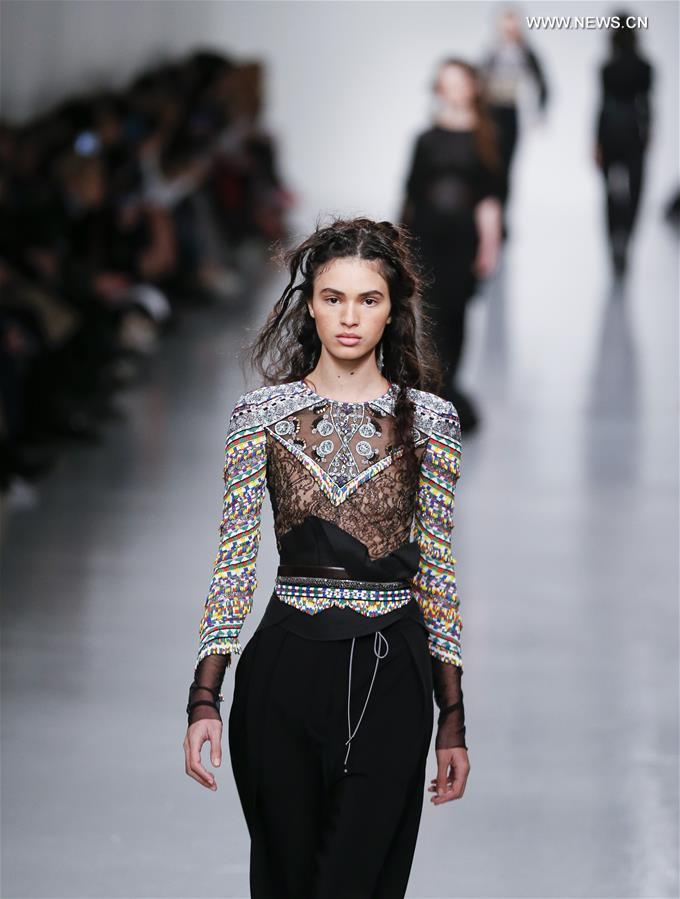 BRITAIN-LONDON-LONDON FASHION WEEK-ANTONIO BERARDI