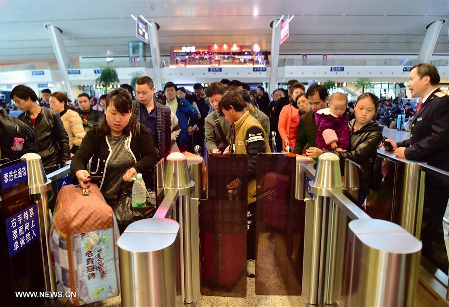 CHINA-SPRING FESTIVAL TRAVEL RUSH-ENDING (CN)