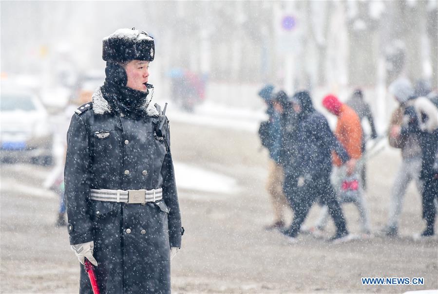 CHINA-WEATHER-SNOWFALL (CN)