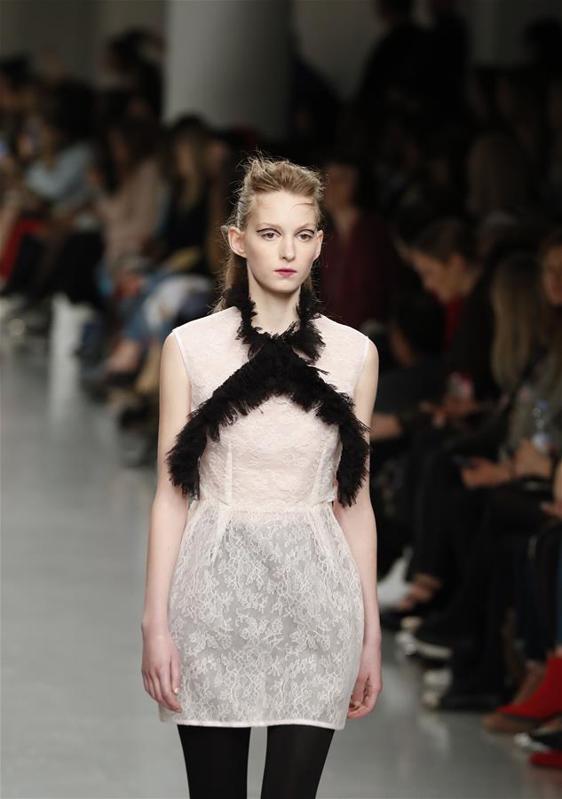 BRITAIN-LONDON-FASHION WEEK-EMILIO DE LA MORENA