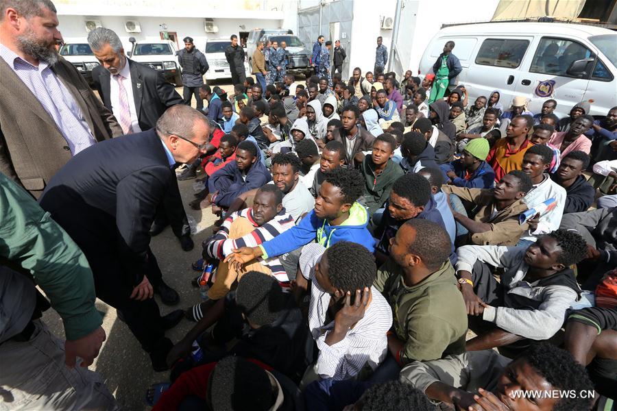 LIBYA-TRIPOLI-UN-MIGRANT