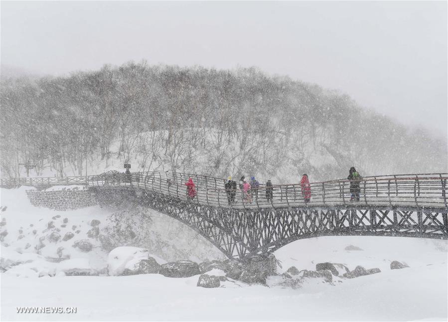 CHINA-JILIN-CHANGBAI MOUNTAIN-SNOW (CN)