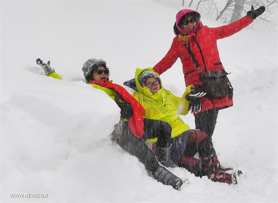 CHINA-JILIN-CHANGBAI MOUNTAIN-SNOW (CN)