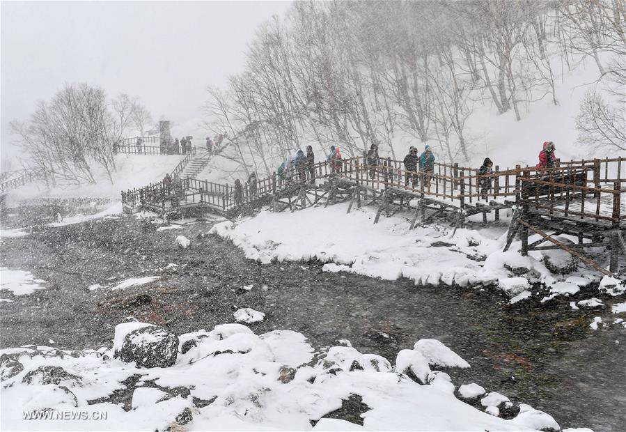 CHINA-JILIN-CHANGBAI MOUNTAIN-SNOW (CN)