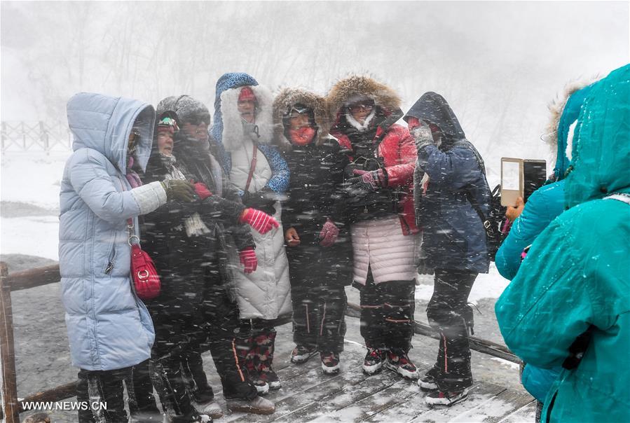 CHINA-JILIN-CHANGBAI MOUNTAIN-SNOW (CN)